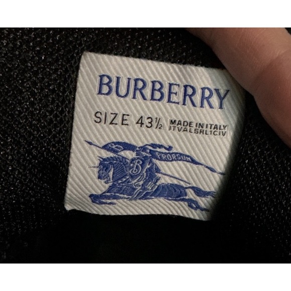 Burberry Green Suede Lace Up Chunky Sole Hiking Boots 10.5 New Without Tags - Picture 9 of 16